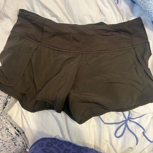 Lululemon green shorts - Picture 2 of 2